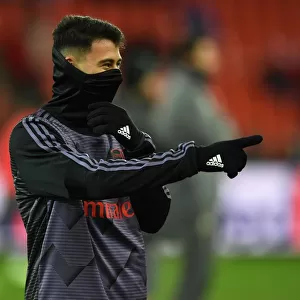 Gabriel Martinelli Prepares for Arsenal's Europa League Clash vs Standard Liege (December 2019)