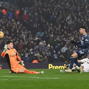 Gabriel Martinelli Scores First Arsenal Goal: Arsenal Beats Leeds United (2021-22)