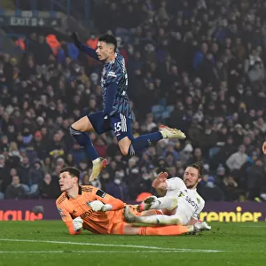 Gabriel Martinelli Scores First Arsenal Goal: Leeds United vs. Arsenal (Premier League 2021-22)