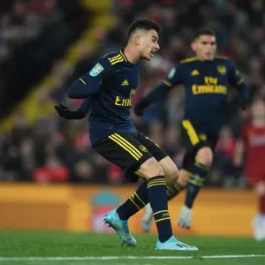 Prints of Arsenal 2019-20 Prints: Liverpool v Arsenal - Carabao Cup 2019-20
