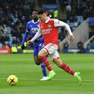 Gabriel Martinelli Scores the Winning Goal: Leicester City vs. Arsenal, Premier League 2022-23 Gabriel Martinelli Scores the Winning Goal: Leicester City vs. Arsenal, Premier League 2022-23