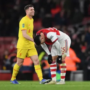 Gabriel Martinelli's Emotional Reaction: Arsenal's Heartbreaking Exit in Carabao Cup Semi-Finals vs Liverpool Gabriel Martinelli's Emotional Reaction: Arsenal's Heartbreaking Exit in Carabao Cup Semi-Finals vs Liverpool