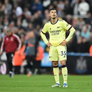Gabriel Martinelli's Emotional Reaction: Newcastle United vs. Arsenal, Premier League 2021-22
