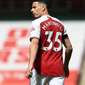 Gabriel Martinelli's Standout Performance at Empty Emirates: Arsenal's Victory over Fulham (April 2021)