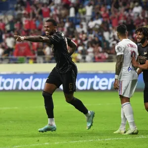 Gabriel Scores First Goal for Arsenal in Dubai Super Cup Victory over Olympique Lyonnais Gabriel Scores First Goal for Arsenal in Dubai Super Cup Victory over Olympique Lyonnais