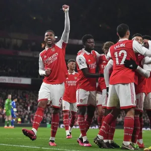 Gabriel Scores His Fourth Goal: Arsenal's Victory Against Everton in the Premier League at Emirates Stadium