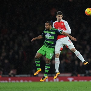 Gabriel vs Routledge: Intense Clash in Arsenal vs Swansea City Premier League Battle