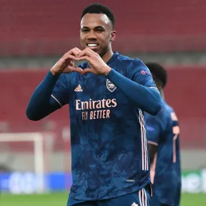 Gabriel's Brace: Arsenal Takes 2-0 Lead Over Olympiacos in Europa League Amidst Empty Stands