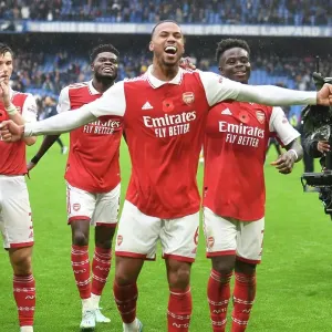 Gabriel's Celebration: Arsenal's Triumph Over Chelsea in the 2022-23 Premier League