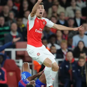 Season 2015-16 Prints: Arsenal v Olympiacos 2015/16