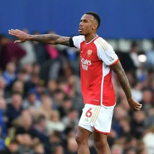 Gabriel's Gesture: Everton vs. Arsenal, Premier League 2023-24