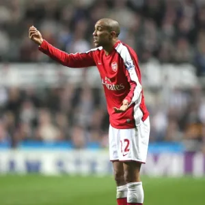 Gael Clichy in Action: Arsenal's Dominance over Newcastle United (3:1), Barclays Premier League, 2009