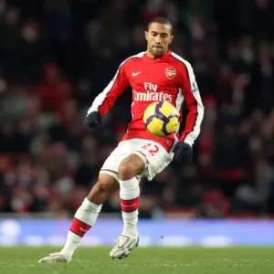 Gael Clichy (Arsenal). Arsenal 1: 0 Liverpool. Barclays Premier League. Emirates Stadium