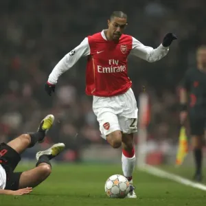 Gael Clichy (Arsenal) Gennaro Gattuso (AC Milan)