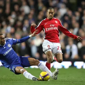 Gael Clichy (Arsenal) Jose Bosingwa (Chelsea) Gael Clichy (Arsenal) Jose Bosingwa (Chelsea)
