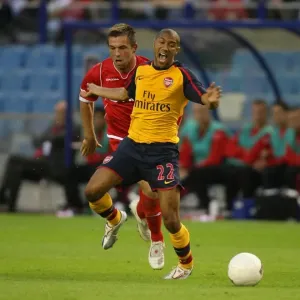 Gael Clichy (Arsenal) Marko Arnautovic (FC Twente) Gael Clichy (Arsenal) Marko Arnautovic (FC Twente)