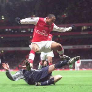 Gael Clichy (Arsenal) Nicky Hunt (Bolton) Gael Clichy (Arsenal) Nicky Hunt (Bolton)