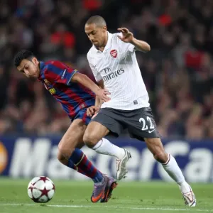 Gael Clichy (Arsenal) Pedro Rodriguez (Barcelona). Barcelona 4: 1 Arsenal Gael Clichy (Arsenal) Pedro Rodriguez (Barcelona). Barcelona 4: 1 Arsenal