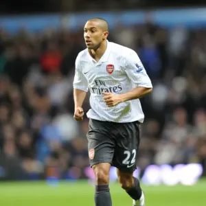 Gael Clichy: Stalemate at Villa Park - Arsenal vs. Aston Villa, Barclays Premier League (2010)
