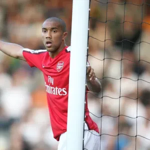 Gael Clichy: Victory for Arsenal at Fulham, Barclays Premier League (September 26, 2009) Gael Clichy: Victory for Arsenal at Fulham, Barclays Premier League (September 26, 2009)