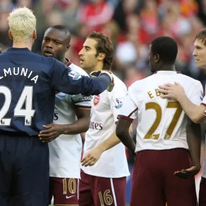 Gallas and Almunia: Stalemate at Anfield, Arsenal vs. Liverpool, 2007 Gallas and Almunia: Stalemate at Anfield, Arsenal vs. Liverpool, 2007