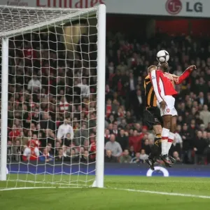 Gallas Soars Over Dawson: Arsenal's FA Cup Goal Gallas Soars Over Dawson: Arsenal's FA Cup Goal