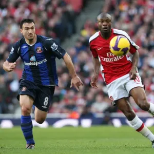 Gallas vs. Malbranque: Stalemate at Emirates, Arsenal vs. Sunderland, Barclays Premier League, 2009 Gallas vs. Malbranque: Stalemate at Emirates, Arsenal vs. Sunderland, Barclays Premier League, 2009