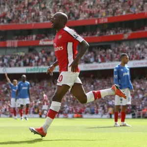 Gallas's Triumph: Arsenal's Glorious 4-1 Victory Over Portsmouth in the Premier League