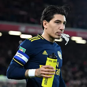 Gearing Up: Hector Bellerin's Determination Ahead of Liverpool vs Arsenal Carabao Cup Clash