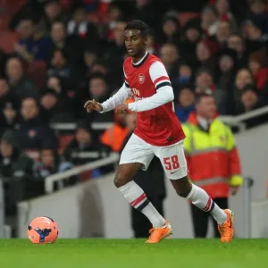 Gedion Zelalem: In Action for Arsenal against Coventry City, FA Cup Fourth Round Gedion Zelalem: In Action for Arsenal against Coventry City, FA Cup Fourth Round