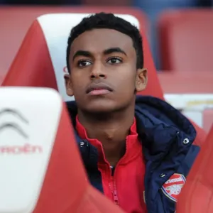 Gedion Zelalem (Arsenal) before the match. Arsenal 2: 0 Crystal Palace. Barclays Premier League
