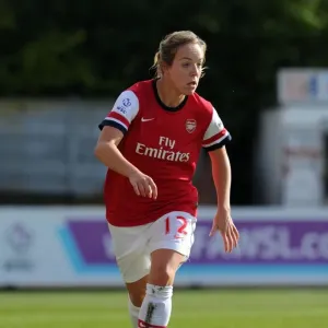 Gemma Davison in Action: Arsenal Ladies vs. Barcelona, UEFA Women's Champions League 2012-13 Gemma Davison in Action: Arsenal Ladies vs. Barcelona, UEFA Women's Champions League 2012-13