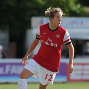 Gemma Davison in Action: Arsenal Ladies vs. Barcelona, UEFA Women's Champions League 2012-13 Gemma Davison in Action: Arsenal Ladies vs. Barcelona, UEFA Women's Champions League 2012-13