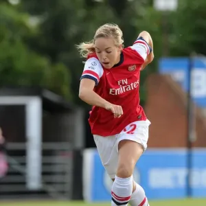 Gemma Davison (Arsenal). Arsenal Ladies 4: 0 Barcelona. UEFA Womens Champions League Gemma Davison (Arsenal). Arsenal Ladies 4: 0 Barcelona. UEFA Womens Champions League