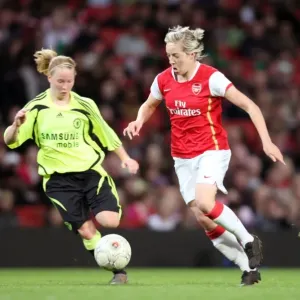 Gemma Davison (Arsenal) Danielle Buet (Chelsea) Gemma Davison (Arsenal) Danielle Buet (Chelsea)