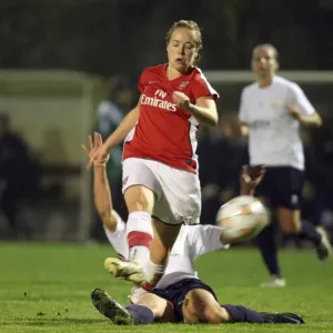 Gemma Davison (Arsenal) Prisca Stillhard (Zurich) Gemma Davison (Arsenal) Prisca Stillhard (Zurich)