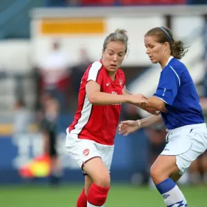 Gemma Davison (Arsenal) Rachel Unitt (Everton) Gemma Davison (Arsenal) Rachel Unitt (Everton)
