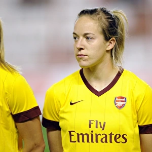Gemma Davison (Arsenal). Rayo Vallecano 2: 0 Arsenal Ladies. UEFA Champions League