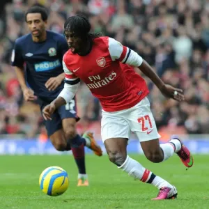 Gervinho in Action: Arsenal vs Blackburn Rovers, FA Cup 2012-13