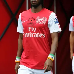 Gervinho (Arsenal). Arsenal 3: 0 West Bromwich Albion. Barclays Premier League