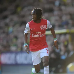 Gervinho Print - Norwich City v Arsenal, Carrow Road, 19 November 2011 Gervinho Print - Norwich City v Arsenal, Carrow Road, 19 November 2011