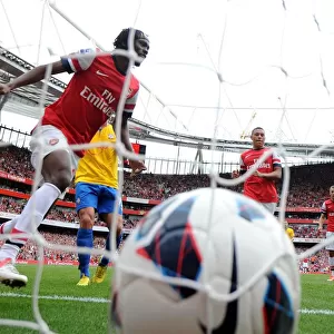 Gervinho Scores Arsenal's Fifth Goal: Arsenal 6-1 Southampton (Premier League, Emirates Stadium, September 15, 2012)