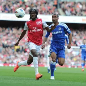 Gervinho vs. Ashley Cole: Intense Rivalry at the Emirates - Arsenal vs. Chelsea, Premier League 2011-12 Gervinho vs. Ashley Cole: Intense Rivalry at the Emirates - Arsenal vs. Chelsea, Premier League 2011-12