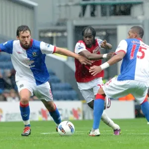 Gervinho vs Givet, Nzonzi: Blackburn's Surprise 4-3 Win Over Arsenal in the Premier League (September 17, 2011)