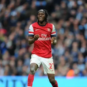Gervinho's Battle: Manchester City vs. Arsenal - Premier League Showdown (September 23, 2012)