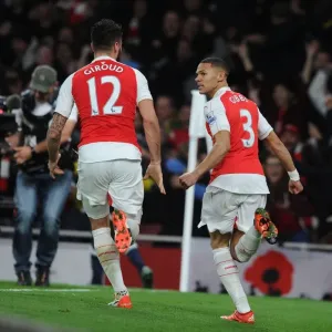 Gibbs Thrilling Goal: Arsenal Triumphs Over Tottenham in the 2015-16 Premier League Gibbs Thrilling Goal: Arsenal Triumphs Over Tottenham in the 2015-16 Premier League