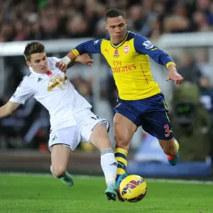 Gibbs vs Carroll: A Premier League Battle - Swansea v Arsenal (2014-15) Gibbs vs Carroll: A Premier League Battle - Swansea v Arsenal (2014-15)