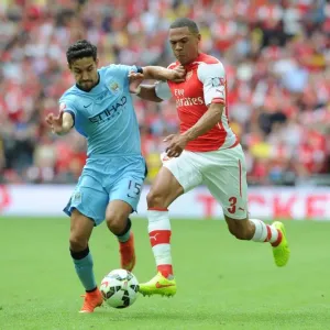 Gibbs vs. Navas: Arsenal vs. Manchester City FA Community Shield Showdown - Clash at Wembley Gibbs vs. Navas: Arsenal vs. Manchester City FA Community Shield Showdown - Clash at Wembley