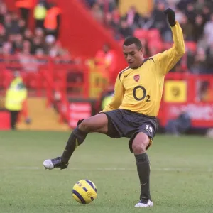 Gilberto (Arsenal). Charlton Athletic 0: 1 Arsenal. FA Premiership Gilberto (Arsenal). Charlton Athletic 0: 1 Arsenal. FA Premiership