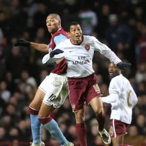 Gilberto (Arsenal) John Carew (Aston Villa)
